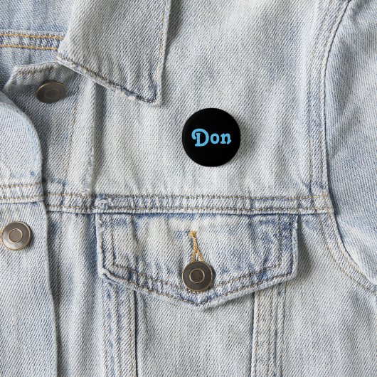 Button Don (In situ)