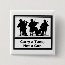 Button - Draag een duin, geen Pistool