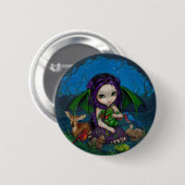 Button "Dragonling Garden III" (Voorkant /achterkant)