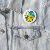 Button Duck with Deafflag Design (In situ)