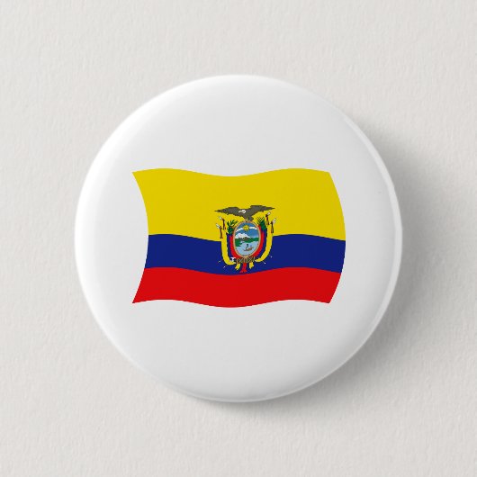 Button Ecuador-vlag (Voorkant)