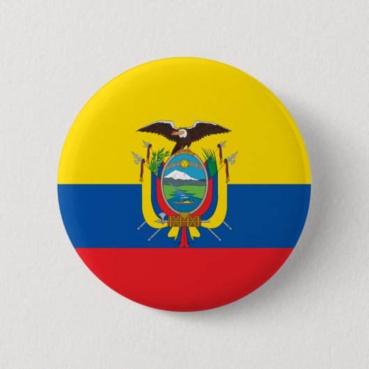 Button Ecuador-vlag (Voorkant)