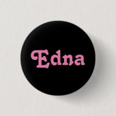 Button Edna (Voorkant)