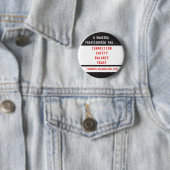 Button-een gezond Relatie heeft... Ronde Button 5,7 Cm (In situ)