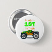 Button eerste verjaardag baby (Voorkant /achterkant)