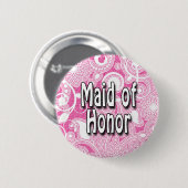 Button: Eredienster Ronde Button 5,7 Cm (Voorkant /achterkant)