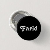 Button Farid (Voorkant /achterkant)