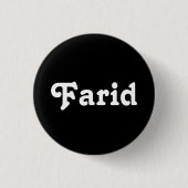 Button Farid (Voorkant)