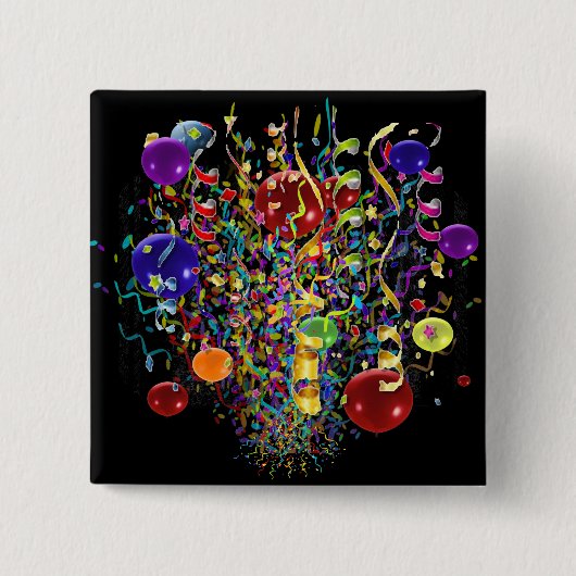 Button feesttijd (Voorkant)