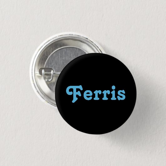 Button Ferris (Voorkant /achterkant)