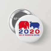 Button for 2020 US presidential election (Voorkant /achterkant)
