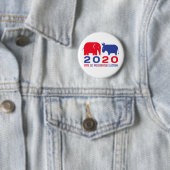 Button for 2020 US presidential election (In situ)