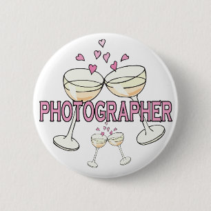 Button: Fotograaf Ronde Button 5,7 Cm