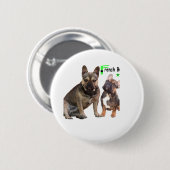 Button Französische Bulldogge (Voorkant /achterkant)
