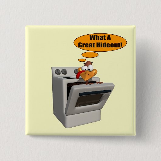 Button - Funny Turkey Hideout (Voorkant)