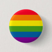 Button Gay Pride Rainbow (Voorkant)