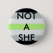 Button "Geen Zij" (Voorkant)