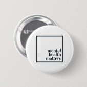 Button "Geestelijke gezondheid" (Voorkant /achterkant)