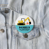 Button Gele opgraver Kinder bouwpartij (In situ)