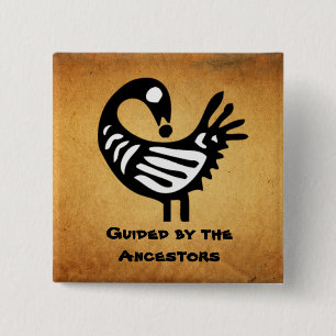 Button ~ Geleid door de voorouders