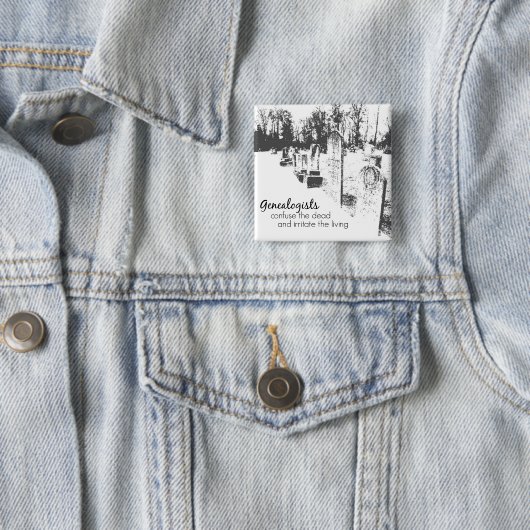 Button genealogisten (In situ)