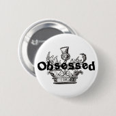 Button "geobsedeerd" (Voorkant /achterkant)