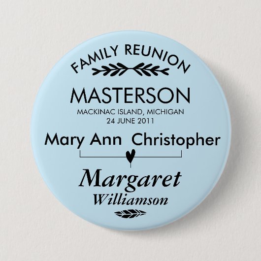 Button gezinshereniging via boomverbinding (Voorkant)