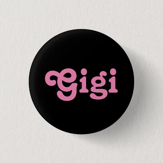 Button Gigi (Voorkant)