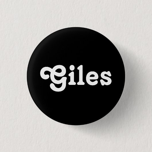 Button Giles (Voorkant)