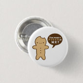 Button Gingerbrood Man (Voorkant /achterkant)