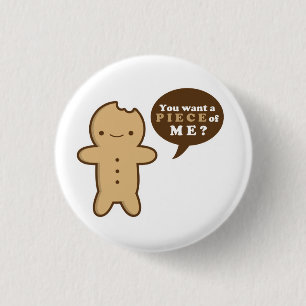 Button Gingerbrood Man