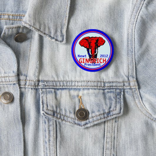 Button Gingrich 2012 (In situ)