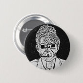 Button "God Save the Veep" (Voorkant /achterkant)