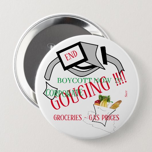 Button : Gouden (Voorkant /achterkant)