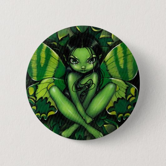 Button "Green Butterfly Fantasy" (Voorkant)