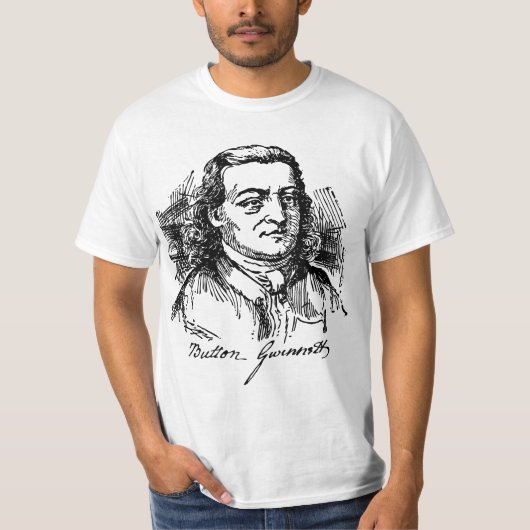 Button Gwinnett T-shirt (Voorkant)