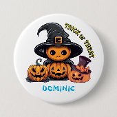 Button : HALLOWEEN Creepy #1 (Voorkant)
