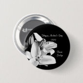 Button "Happy Moederdag 2009" (Voorkant /achterkant)