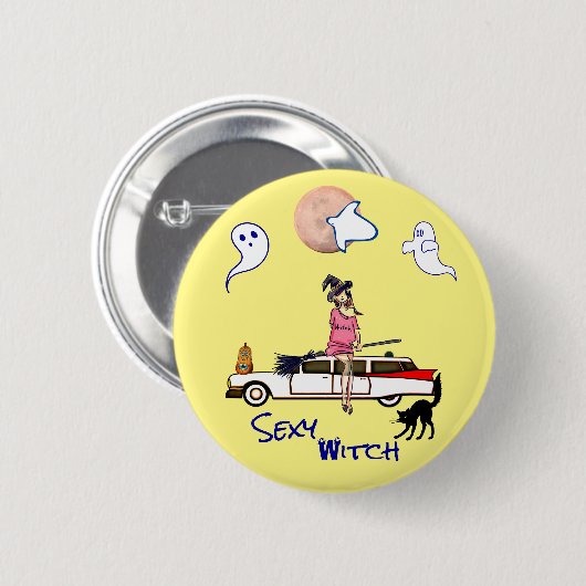 Button "Haunting Spirits" (Voorkant /achterkant)