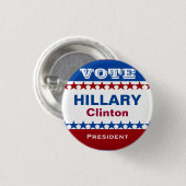 Button Hillary Clinton Campaign (Voorkant /achterkant)
