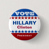 Button Hillary Clinton Campaign (Voorkant)