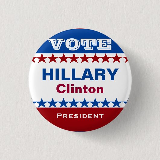 Button Hillary Clinton Campaign (Voorkant)