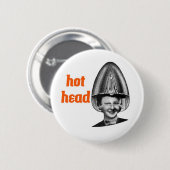Button Hot-head-haarstijl (Voorkant /achterkant)