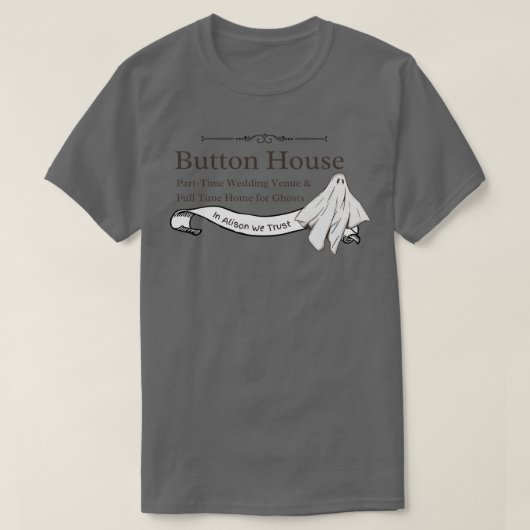 Button House T-shirt (Design voorkant)