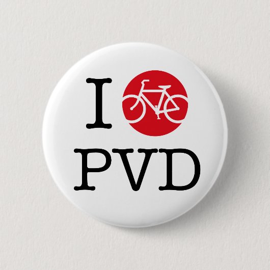 Button "I Bike Providence" (Voorkant)