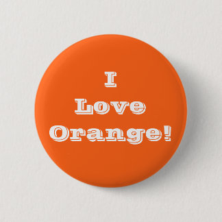 Button I houdt van Sinaasappel