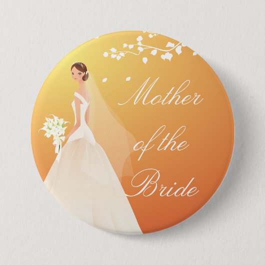 Button in de herfst Gold MOB Bridal Party (Voorkant)
