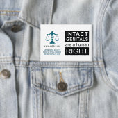 Button - intacte geslachtsdelen (Insitu)