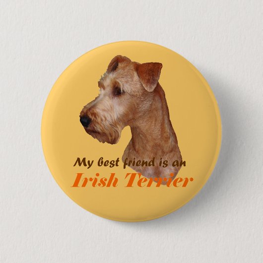 Button "Irish Terrier" (Voorkant)