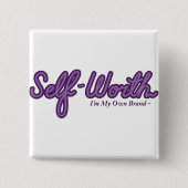 Button je merk omhoog (Voorkant)